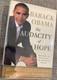 Barack Obama signed1st Edition Audacity of HopeWhite House Bookplate + Letter