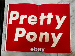 Barbara Kruger & Stephen King My Pretty Pony 1988 signed