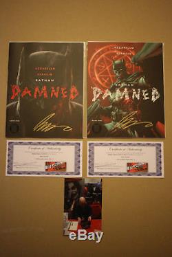 Batman Damned 1 Regular & Jim Lee Variant Signed Azzarello1st Print DC Comics NM