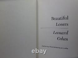 Beautiful Losers By Leonard Cohen 1970 Signed & Inscribed First Uk Edition