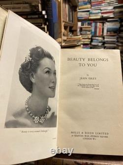 Beauty Belongs To You Jean Grey Signed 1st Edition 1956 Hardback Good Mills&Boon