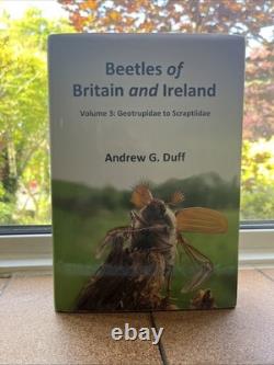 Beetles Of Britain & Ireland Vol. 3 Signed 1st Edition Copy Andrew G Duff