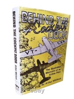 Behind the Cockpit Door, Whitlock Arthur, Hardback Signed 1st Edition 0863035655