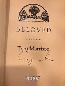 Beloved by Toni Morrison Signed First Edition Hardback UK Edition Rare