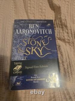 Ben Aaronovitch Rivers Of London + Stone & Sky SIGNED 1st Edition Hardcovers