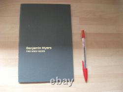 Benjamin Myers The Whip Hand Signed Numbered 15/53 1st handsewn chapbook rare