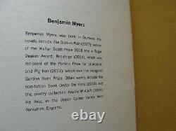 Benjamin Myers The Whip Hand Signed Numbered 15/53 1st handsewn chapbook rare