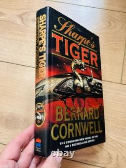 Bernard Cornwell SHARPE'S TIGER Signed 1st/1st UK HB 1997 First Edition
