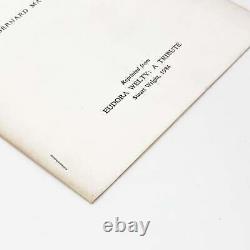 Bernard Malamud / ON BEING ACQUAINTED WITH EUDORA WELTY Signed 1st Edition 1984