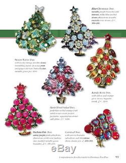 Big Signd Christmas Tree Pins Book Info Covers Weiss Swar Trifari Eisie Lia Art