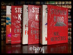 Bill Hodges Trilogy ALL SIGNED by STEPHEN KING Mint Hardbacks 1st Edition Print