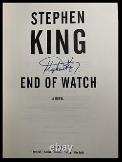 Bill Hodges Trilogy ALL SIGNED by STEPHEN KING Mint Hardbacks 1st Edition Print