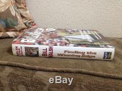 Bill Walsh Legendary 49ers Coach Finding the Winning Edge Signed Autographed F/S