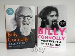 Billy Connolly Tall Tales & Wee Stories / Windswept & Interesting Signed Edition