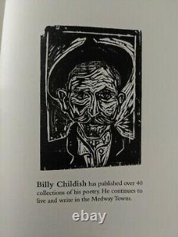 Billy childish 100 yds of crash barrier signed limited edition hardback 104/125