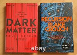 Blake Crouch Dark Matter signed limited 1st edition