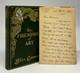 Bliss CARMAN / The Friendship of Art with ALS Signed 1st Edition 1904