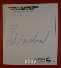 Bob Woodward Carl Bernstein / All The President's Men SIGNED 1st Edition 1974