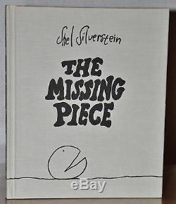 Boldly Signed With Large Original Drawing The Missing Pieceshel Silverstein