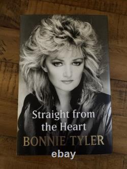 Bonnie Tyler Straight From The Heart Signed 1st Edition HB Book