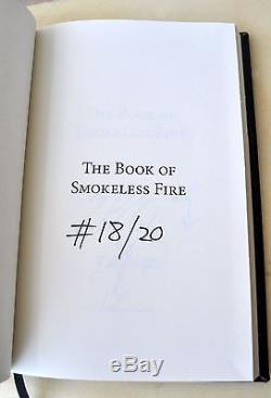 Book of Smokeless Fire S Ben Qayin Deluxe Leather LE1/20 Satanic Grimoire Voltec