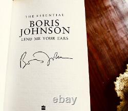 Boris Johnson LEND ME YOUR EARS genuine SIGNED FIRST Edition scarce at price
