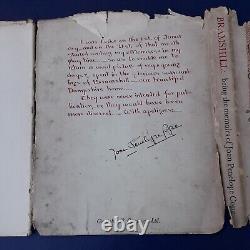 Bramshill Being the Memoirs of Joan Penelope Cope. Signed 1st Edt With Jacket