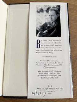 Bret Easton Ellis Lunar Park SIGNED 1st Edition 2005. Alfred A Knopf New York