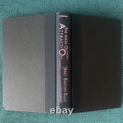 Bret Easton Ellis / The Rules of Attraction Signed 1st Edition 1987