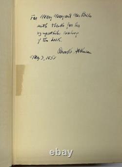 Brooks ATKINSON / Once Around the Sun Signed 1st Edition 1951