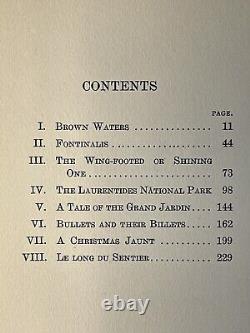 Brown Waters and other Sketches by W. H. Blake 1915 signed 1st edition hardback