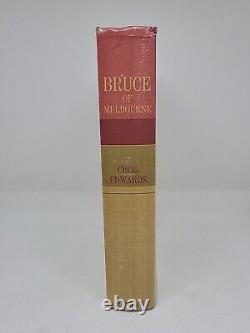 Bruce Of Melbourne Cecil Edwards SIGNED 1st Hardback 1965