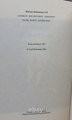 Bruce Of Melbourne Cecil Edwards SIGNED 1st Hardback 1965