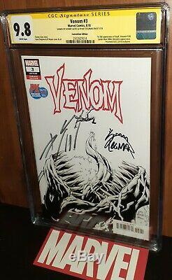 CGC 9.8 ss Signed Donny Cates Ryan Stegman Venom 3 Convention Edition. 1st Knull