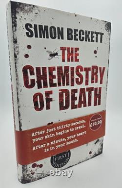 CHEMISTRY OF DEATH by Simon Beckett SIGNED 1st EDITION 2006 HB DJ CRIME THRILLER