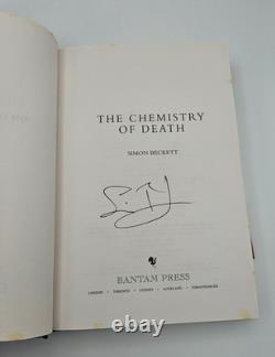 CHEMISTRY OF DEATH by Simon Beckett SIGNED 1st EDITION 2006 HB DJ CRIME THRILLER