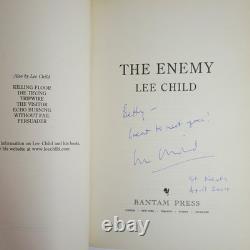 CHILD, Lee The Enemy. 2004 1st Edition /1st Impression SIGNED