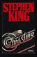 CHRISTINE (1983) SIGNED by STEPHEN KING, 1st Edition, PLYMOUTH FURY TERROR TALE