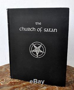 CHURCH OF SATAN by Michael Aquino Anton Szandor LaVey Hardbound Signed 1st Edn