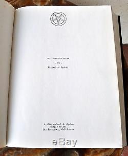 CHURCH OF SATAN by Michael Aquino Anton Szandor LaVey Hardbound Signed 1st Edn