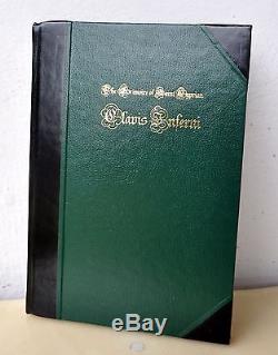 CLAVIS INFERNI Key To Hell Deluxe LE/100 Signed Grimoire of St Cyprian Cyprianus