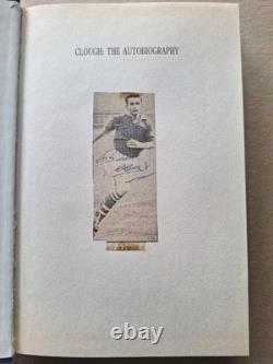CLOUGH THE AUTOBIOGRAPHY HAND-SIGNED 1st EDITION HARDBACK PUBLISHED 1994
