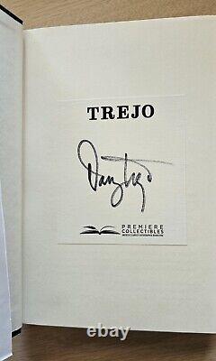 COA DANNY TREJO SIGNED My Life Of Crime Redemption Hardcover 1ST EDITION MINT VF