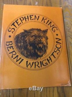 CYCLE OF THE WEREWOLF (1983) by Stephen KING / Berni WRIGHTSON Hardcover