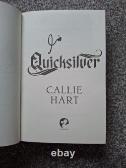 Callie Hart Quicksilver Exclusive First Edition Signed Sprayed Edge