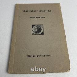 Canterbury Pilgrims Edwin Ford Piper VTG Rare Signed 1st edition