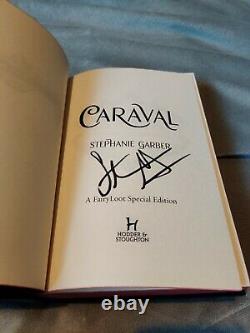 Caraval Deluxe Edition from Fairyloot Signed Limited Edition Set