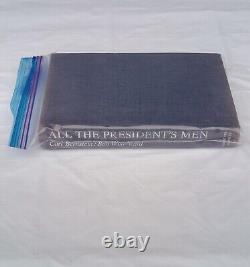 Carl Bernstein, Bob Woodward / ALL THE PRESIDENT'S MEN SIGNED 1st Edition 1974