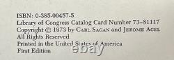 Carl Sagan / The Cosmic Connection Signed 1st Edition 1973