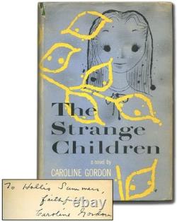 Caroline GORDON / The Strange Children Signed 1st Edition 1951